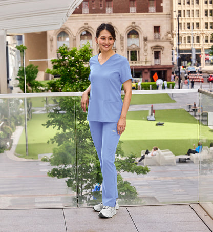 Womens Double V-Neck Top