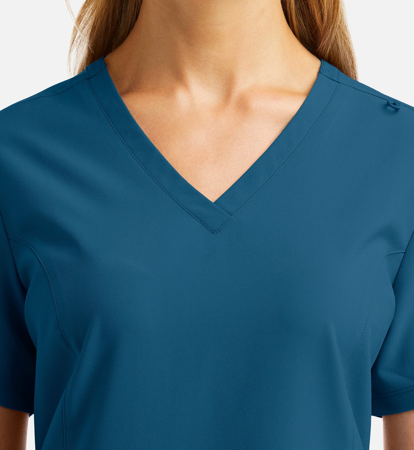 Womens Double V-Neck Top