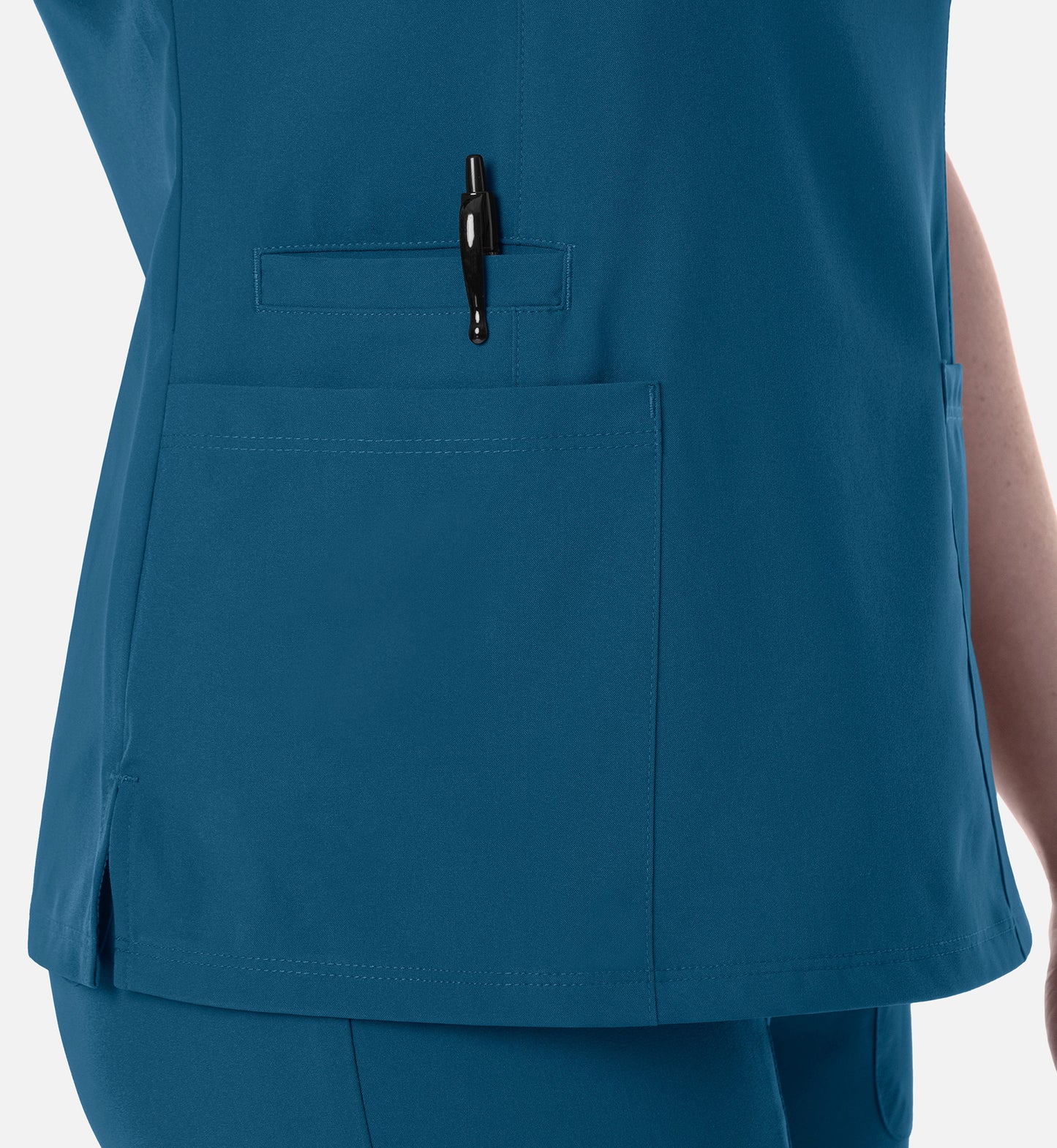 Womens Double V-Neck Top