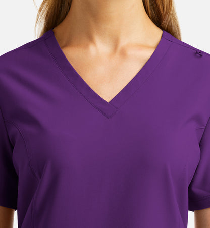 Womens Double V-Neck Top