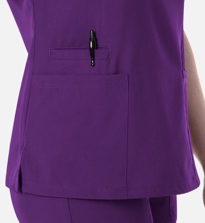 Womens Double V-Neck Top