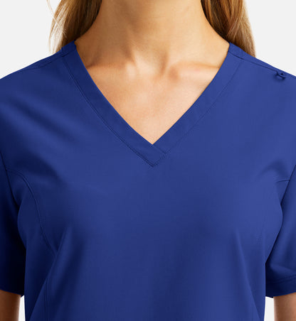 Womens Double V-Neck Top