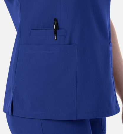 Womens Double V-Neck Top