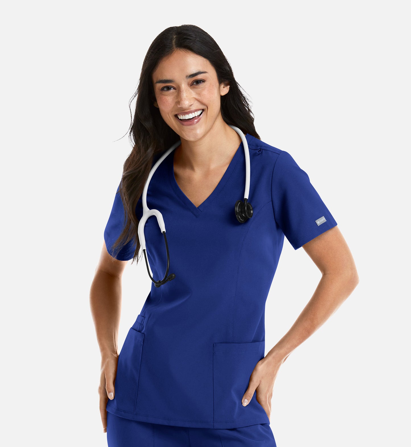 Womens Double V-Neck Top