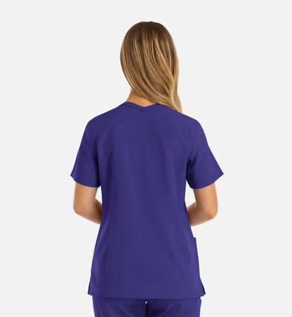 Womens Double V-Neck Top