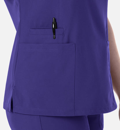 Womens Double V-Neck Top