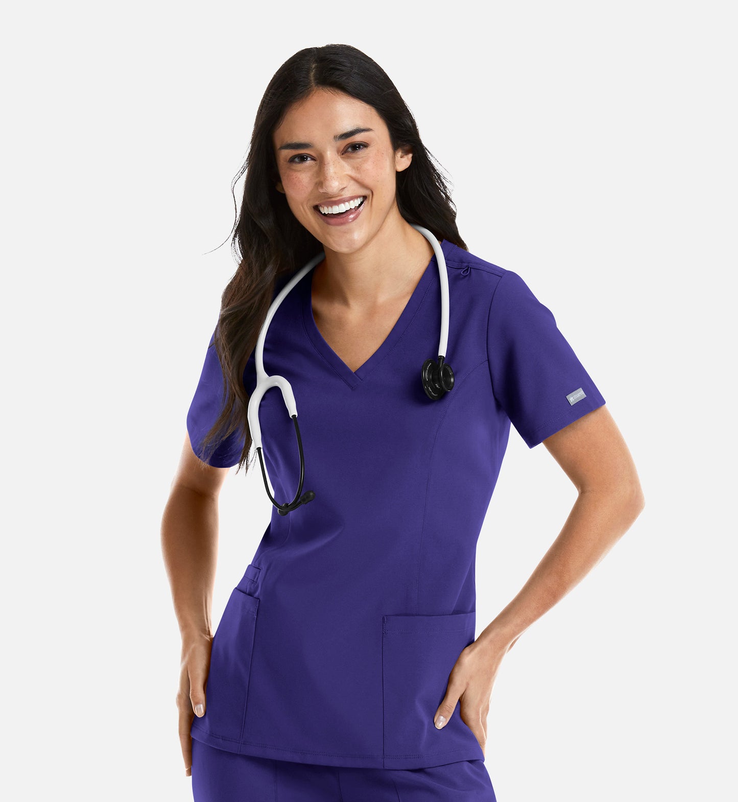 Womens Double V-Neck Top