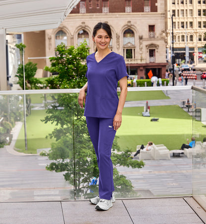 Womens Double V-Neck Top