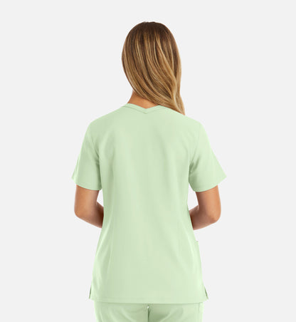 Womens Double V-Neck Top