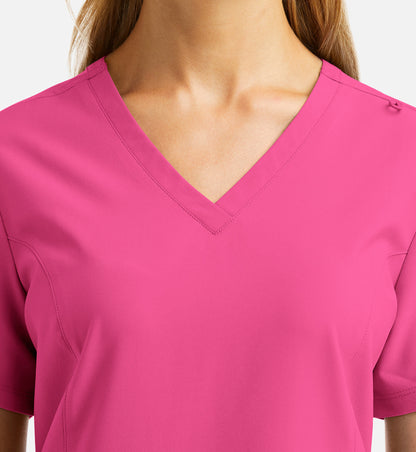 Womens Double V-Neck Top