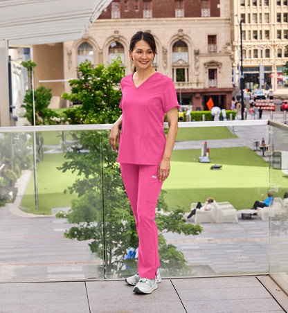 Womens Double V-Neck Top