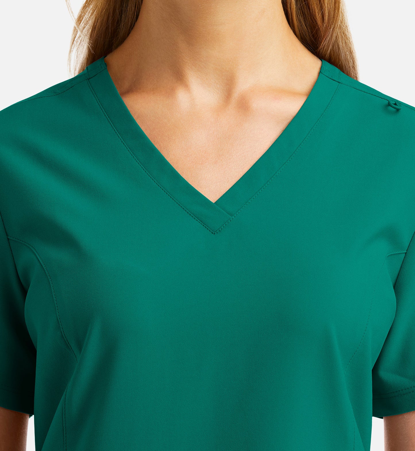 Womens Double V-Neck Top