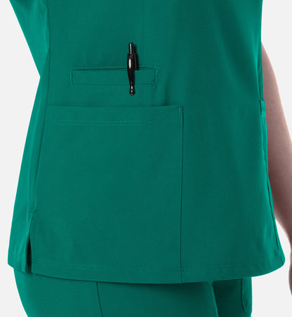 Womens Double V-Neck Top