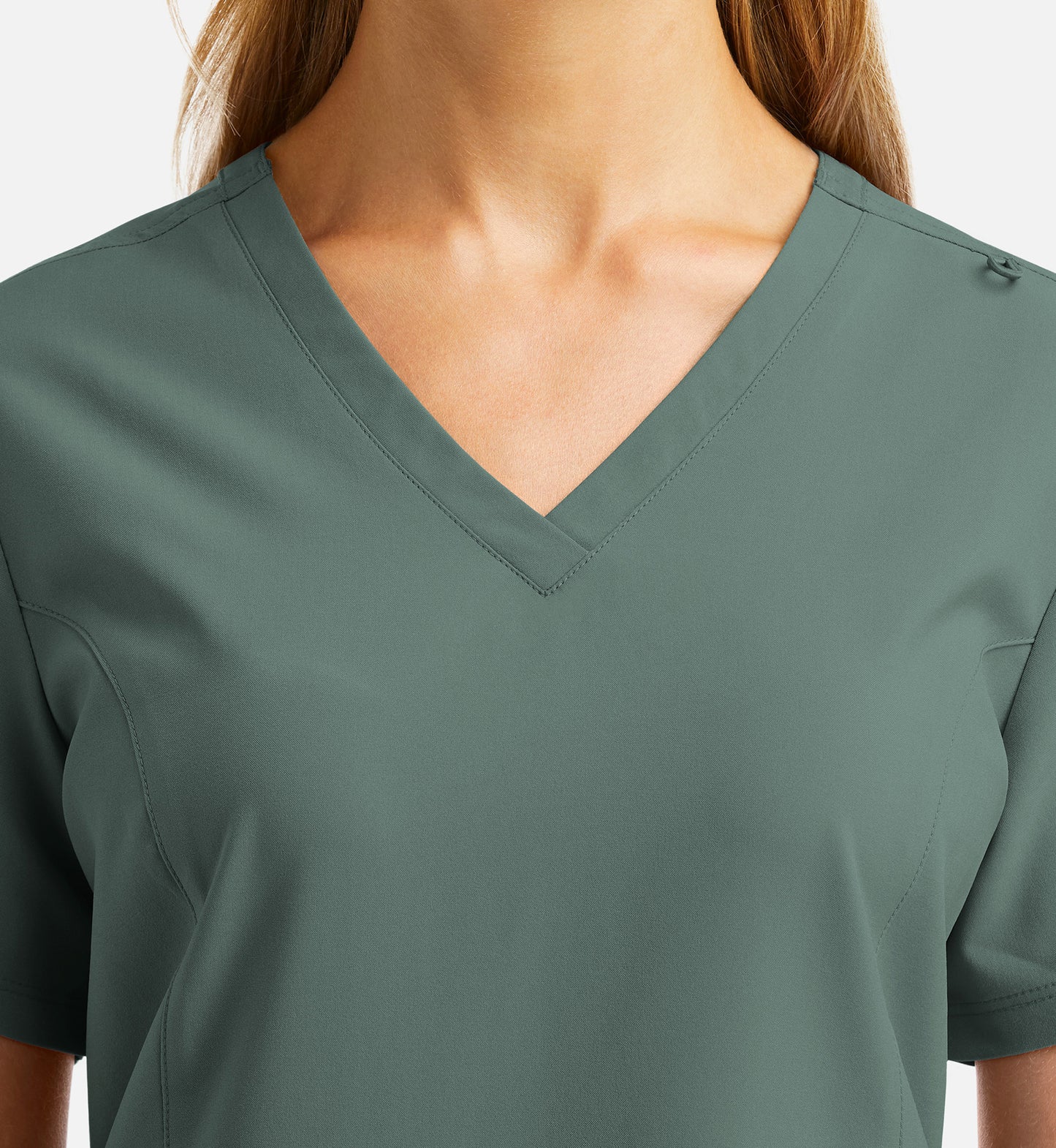 Womens Double V-Neck Top