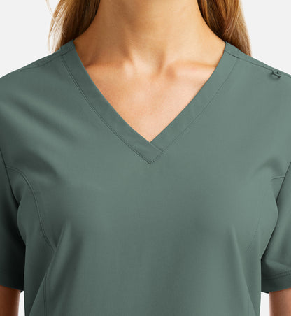 Womens Double V-Neck Top