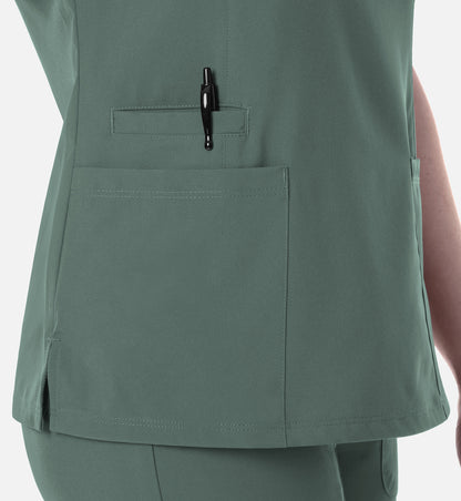 Womens Double V-Neck Top