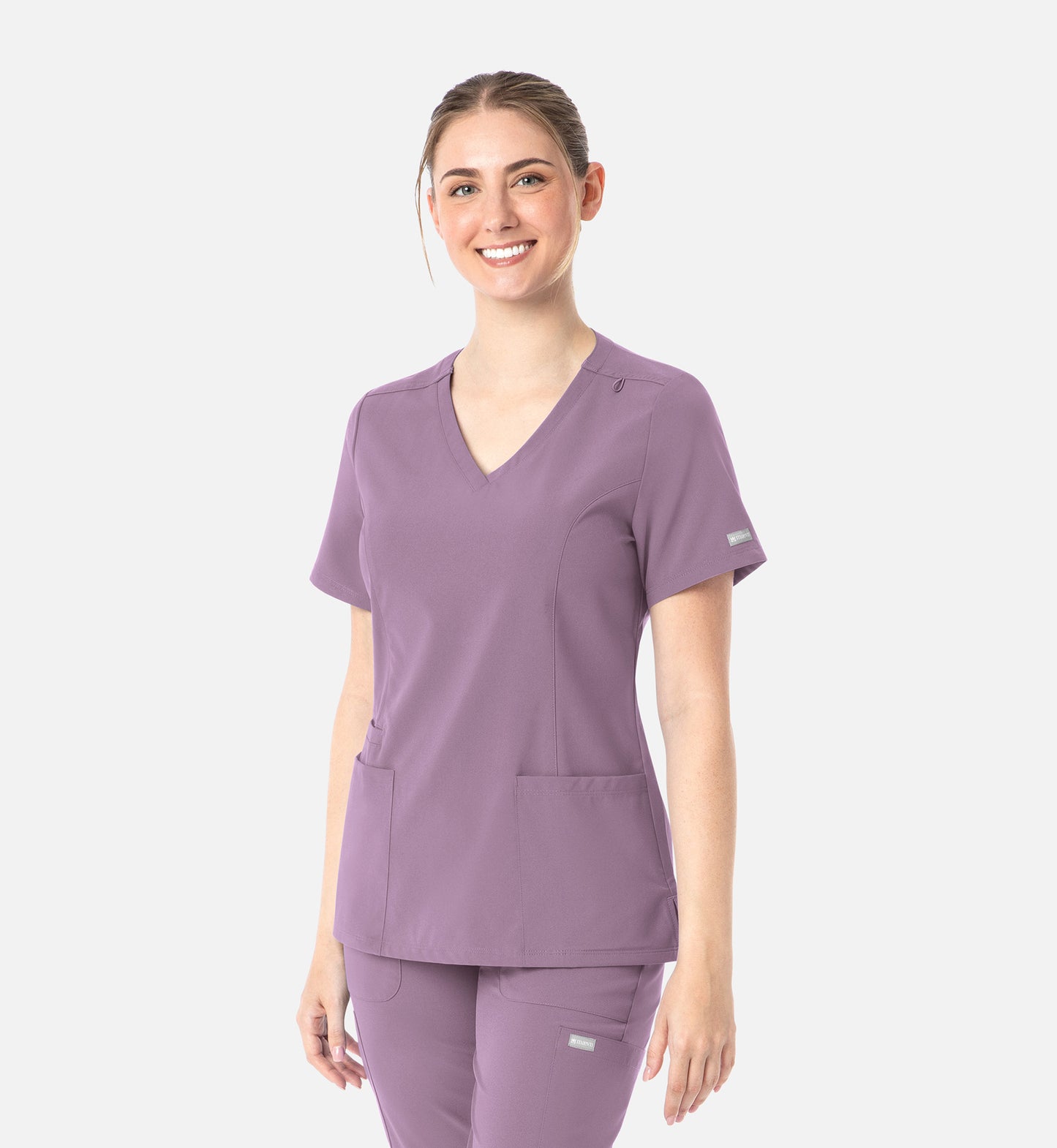 Womens Double V-Neck Top