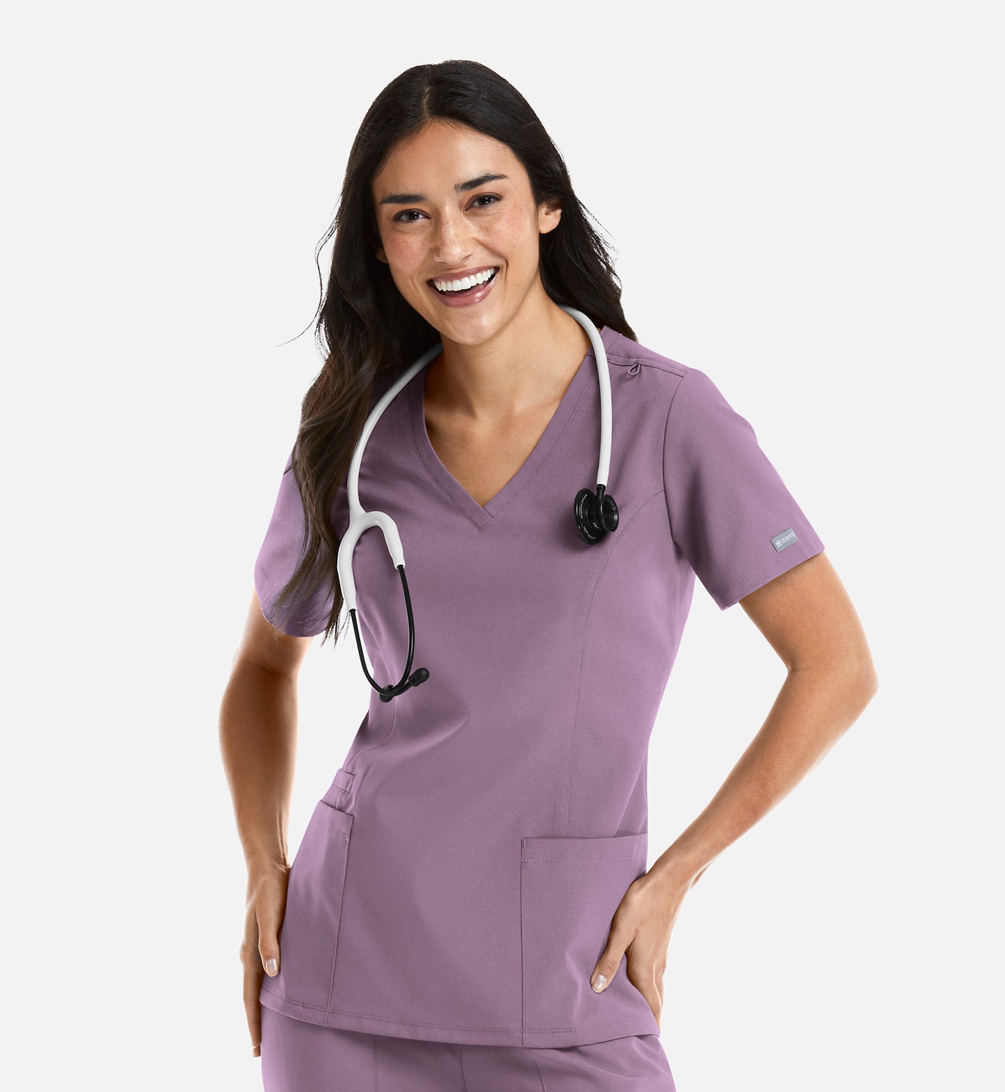 Womens Double V-Neck Top