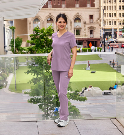 Womens Double V-Neck Top