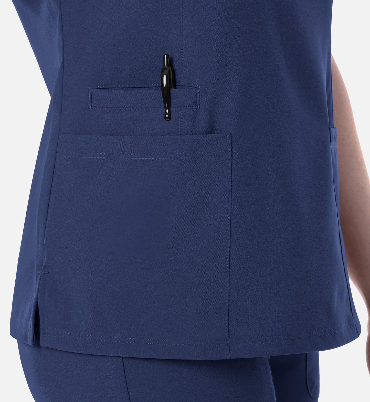 Womens Double V-Neck Top