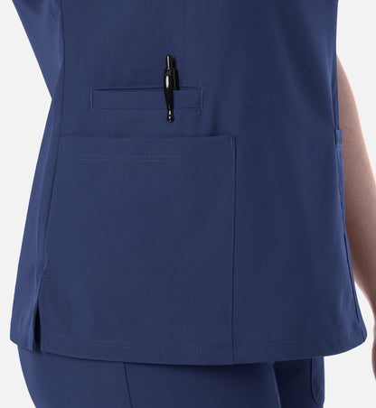 Womens Double V-Neck Top