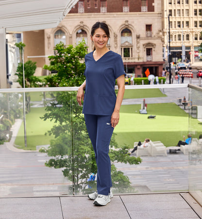 Womens Double V-Neck Top