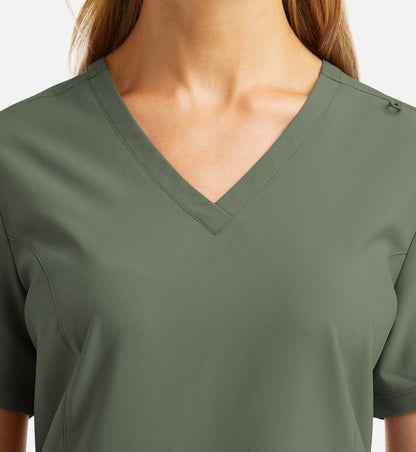 Womens Double V-Neck Top