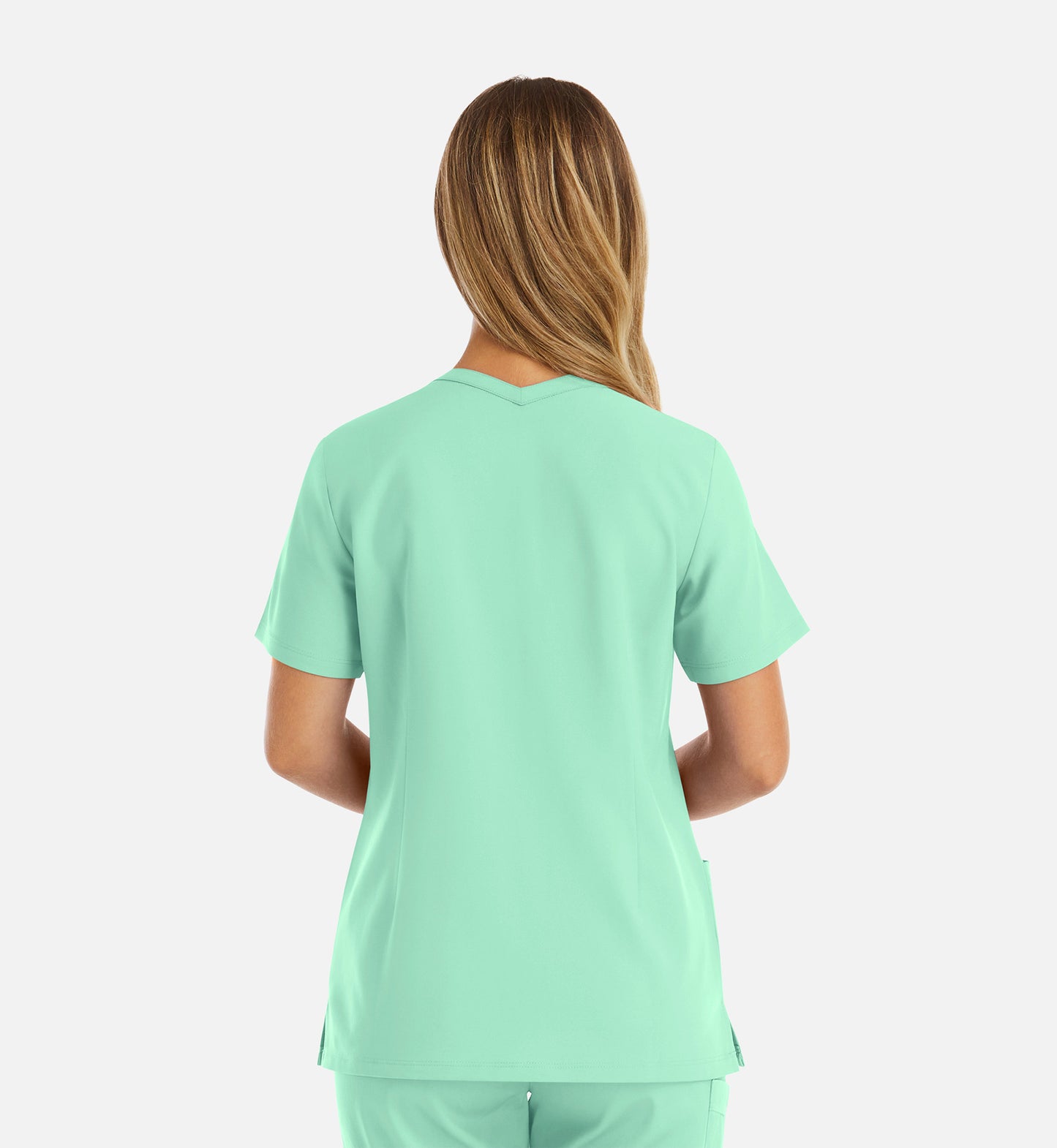 Womens Double V-Neck Top