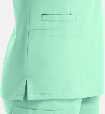 Womens Double V-Neck Top