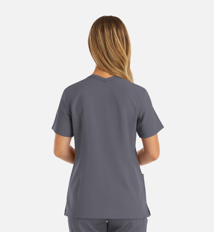 Womens Double V-Neck Top