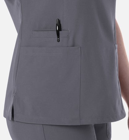 Womens Double V-Neck Top