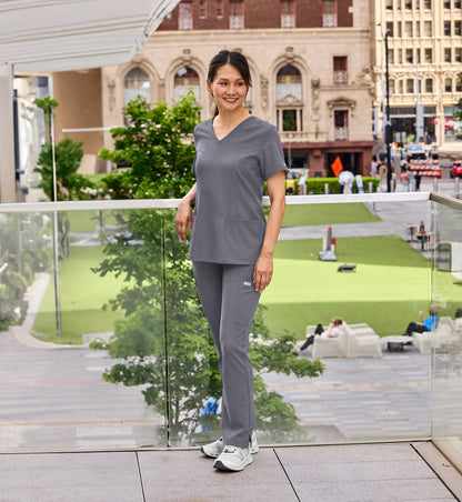 Womens Double V-Neck Top