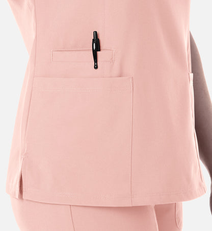 Womens Double V-Neck Top