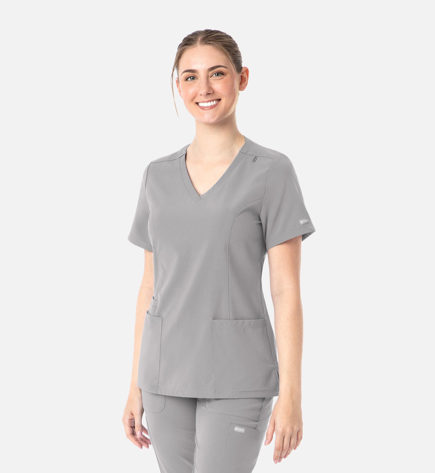 Womens Double V-Neck Top