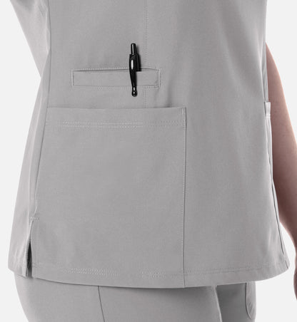 Womens Double V-Neck Top