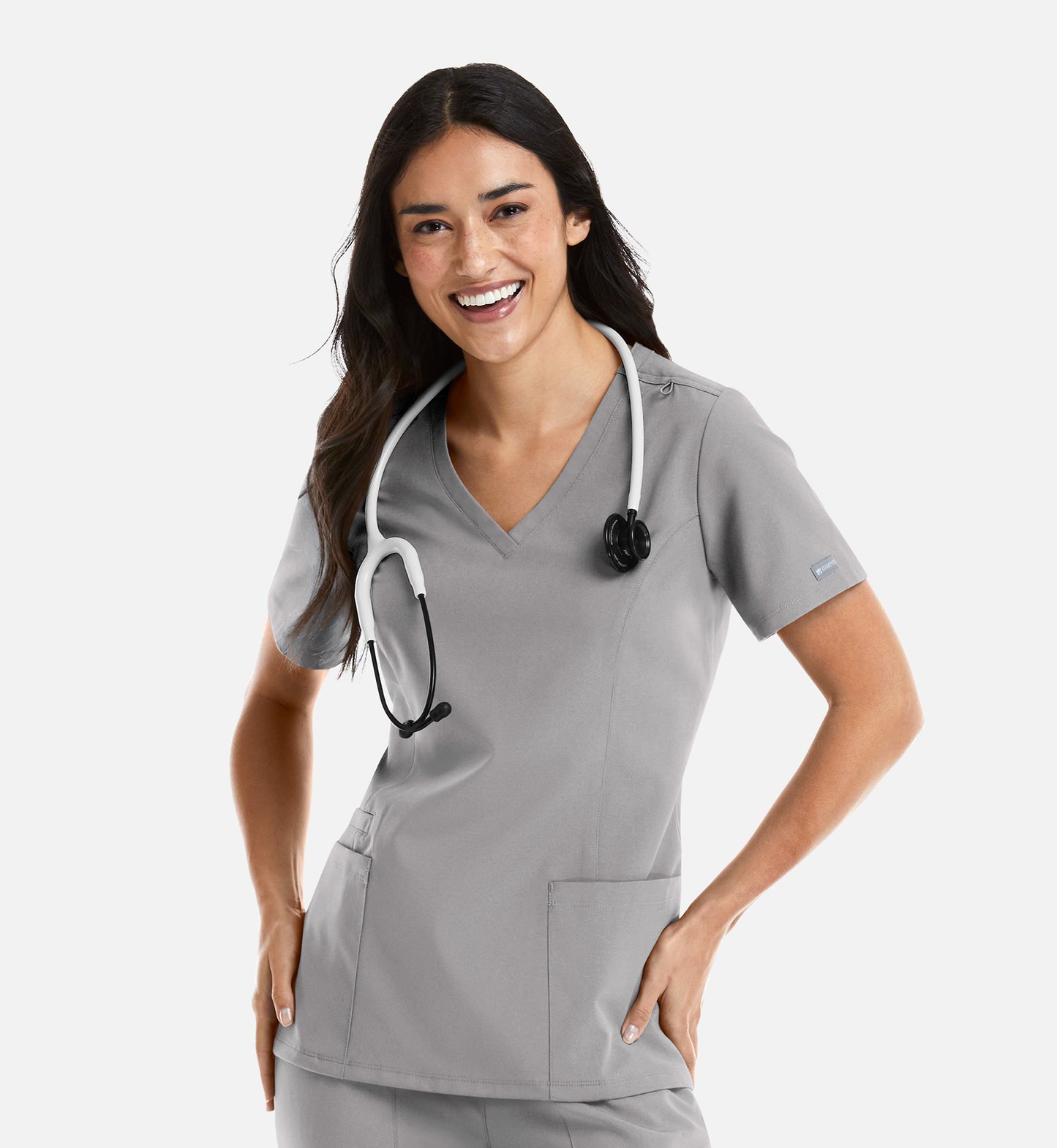 Womens Double V-Neck Top