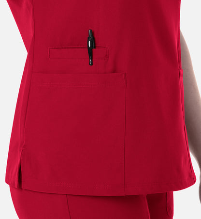 Womens Double V-Neck Top