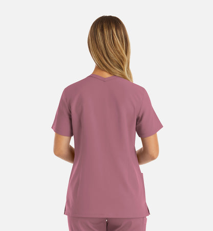 Womens Double V-Neck Top