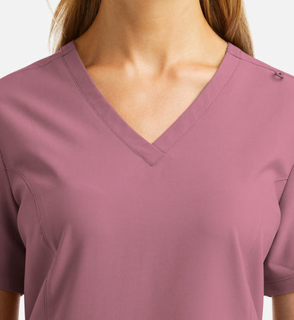 Womens Double V-Neck Top