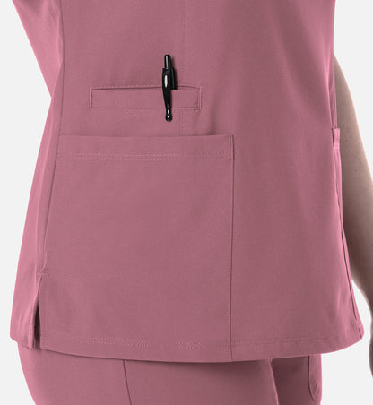 Womens Double V-Neck Top