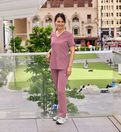 Womens Double V-Neck Top