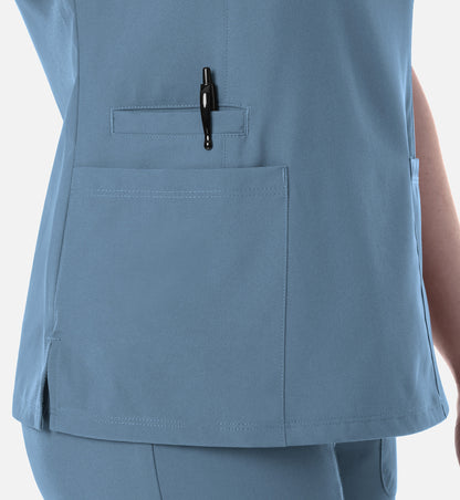 Womens Double V-Neck Top