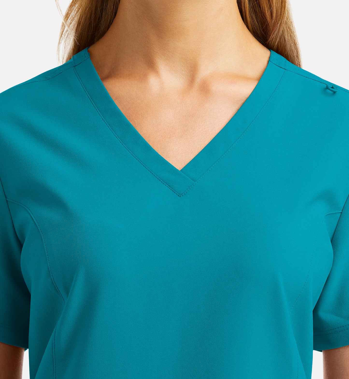 Womens Double V-Neck Top