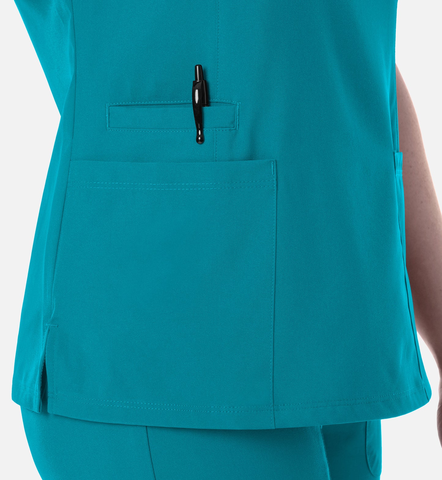 Womens Double V-Neck Top