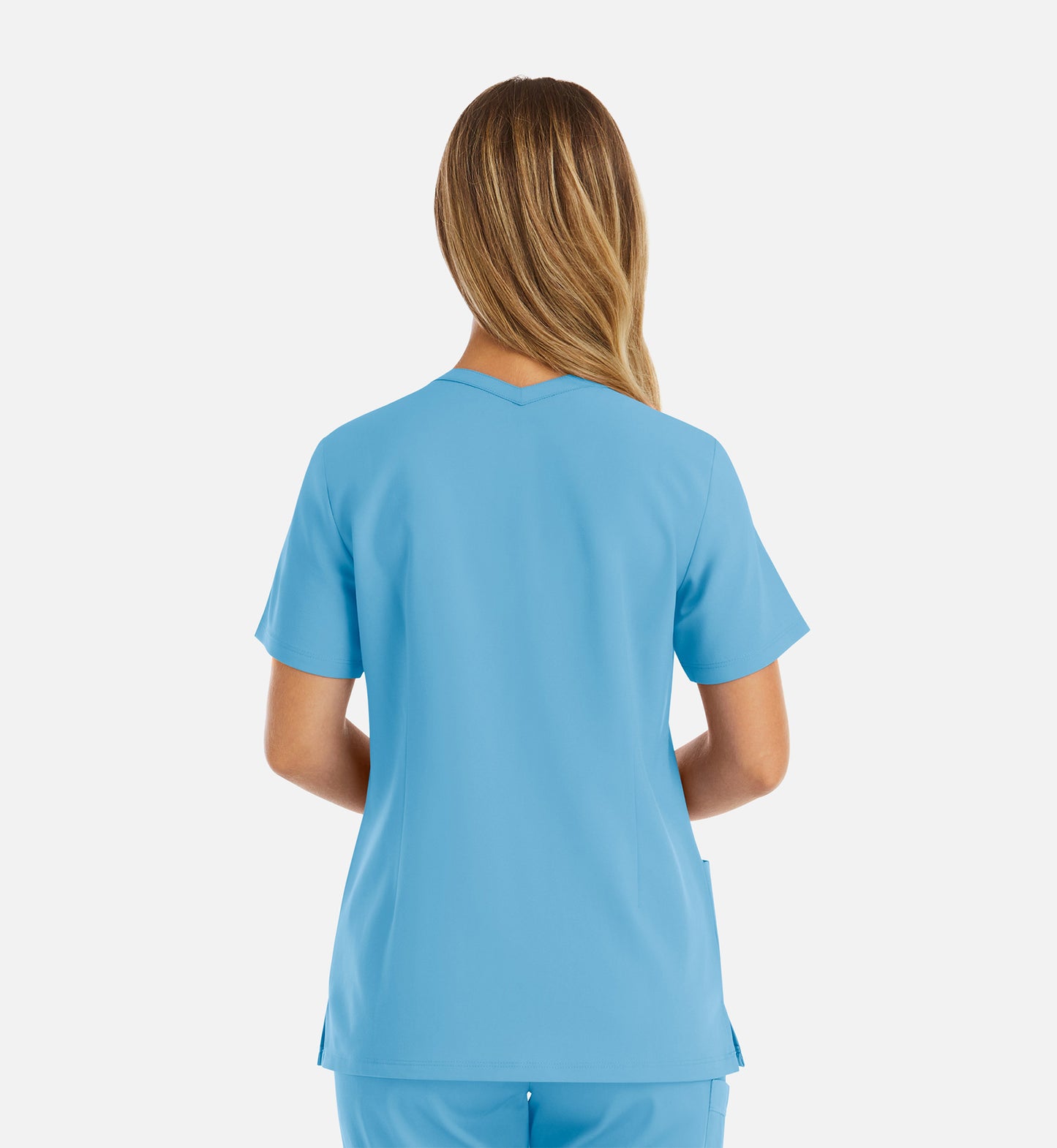 Womens Double V-Neck Top