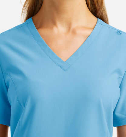 Womens Double V-Neck Top