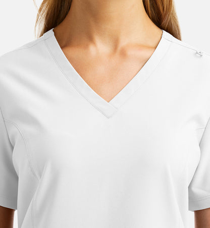 Womens Double V-Neck Top