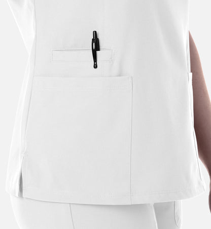 Womens Double V-Neck Top