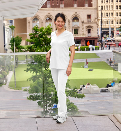 Womens Double V-Neck Top