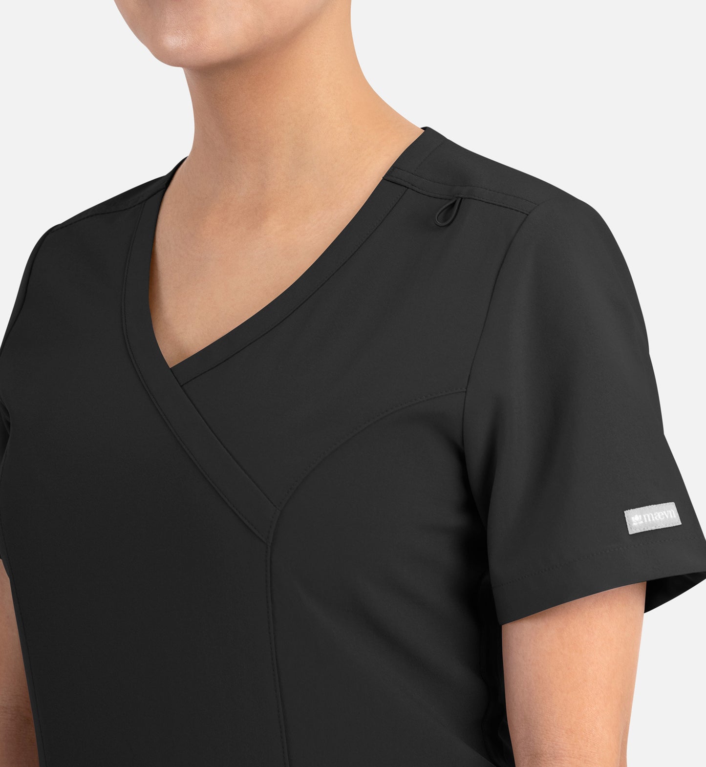 Women Maevn Momentum Mock Wrap Top 5002